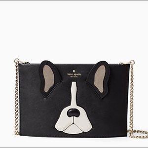Kate Spade French Bulldog Purse Crossbody Bag